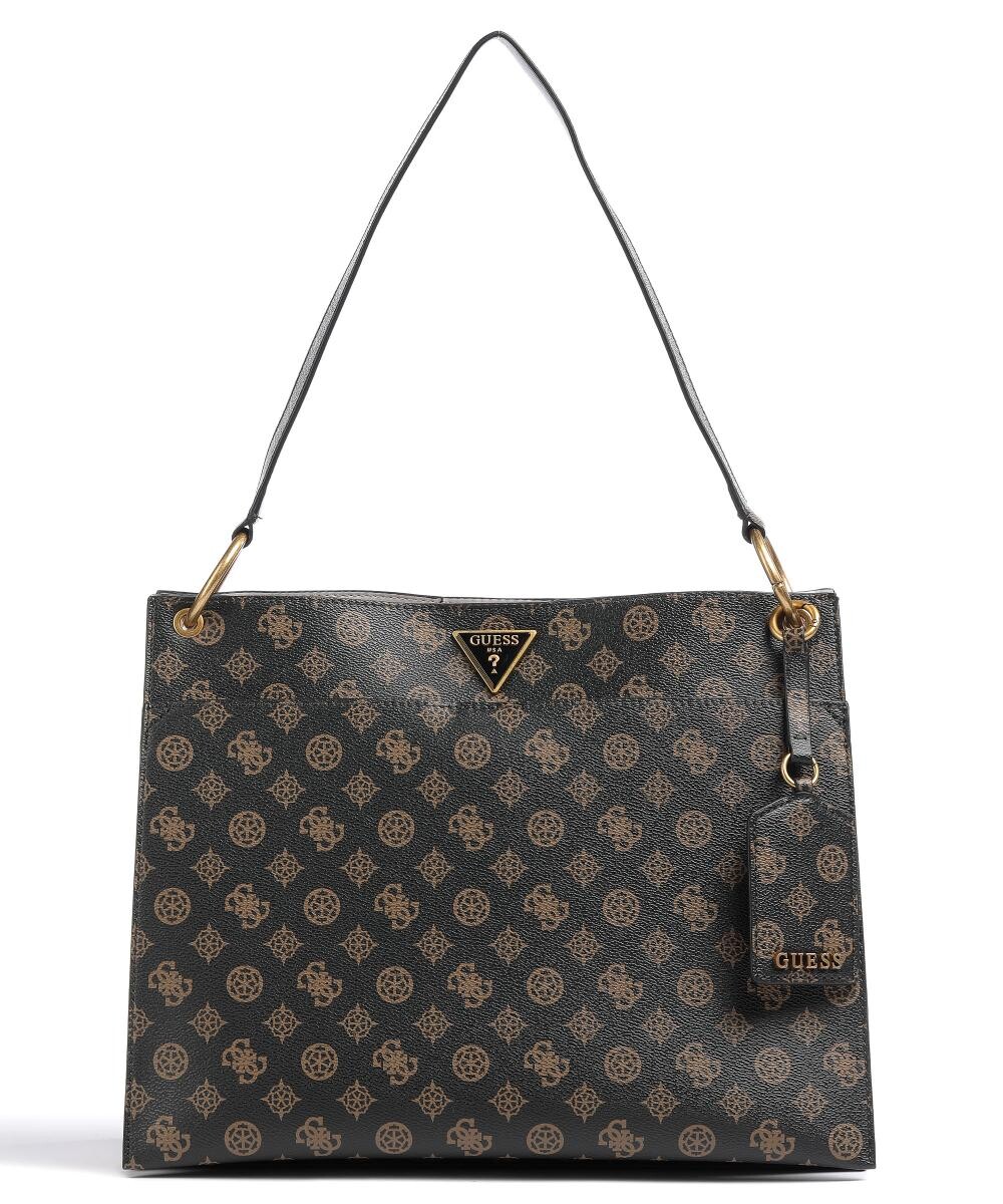 

Шоппер Basilea из искусственной кожи Guess, коричневый