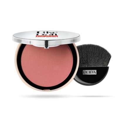 Румяна Like A Doll Maxi Blush Compact Blush Color 099 Pink Doll, Pupa pupa румяна extreme blush matt 001 romantic pink