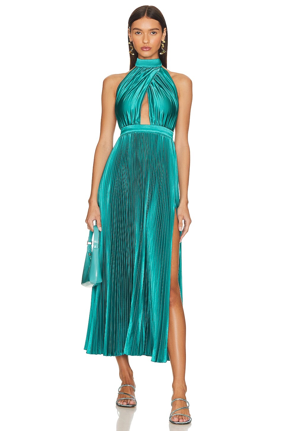 

Платье L'IDEE Renaissance Split Gown, цвет Teal