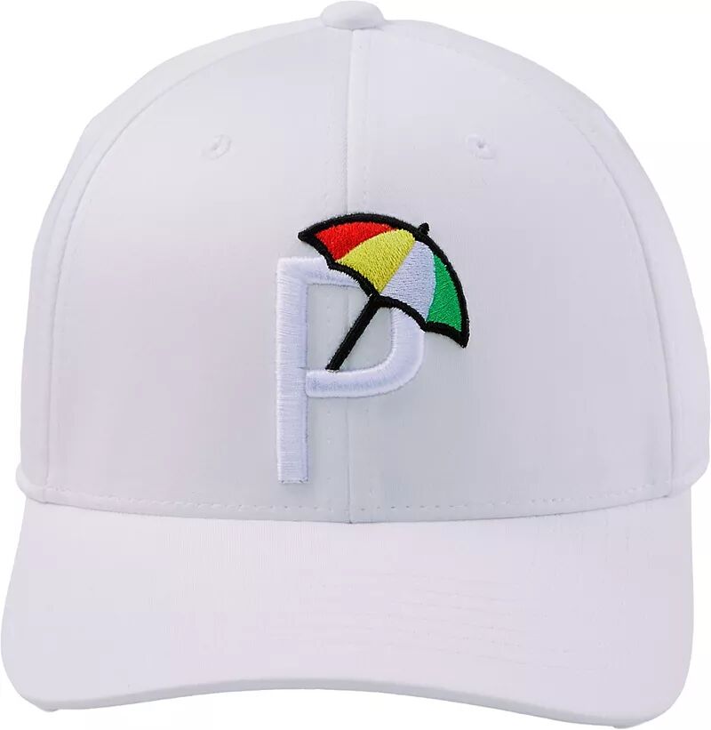 Мужская кепка для гольфа Palmer P Snapback Puma x Arnold Palmer, белый/серый