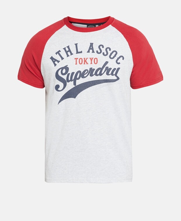 

Футболка Superdry, светло-серый
