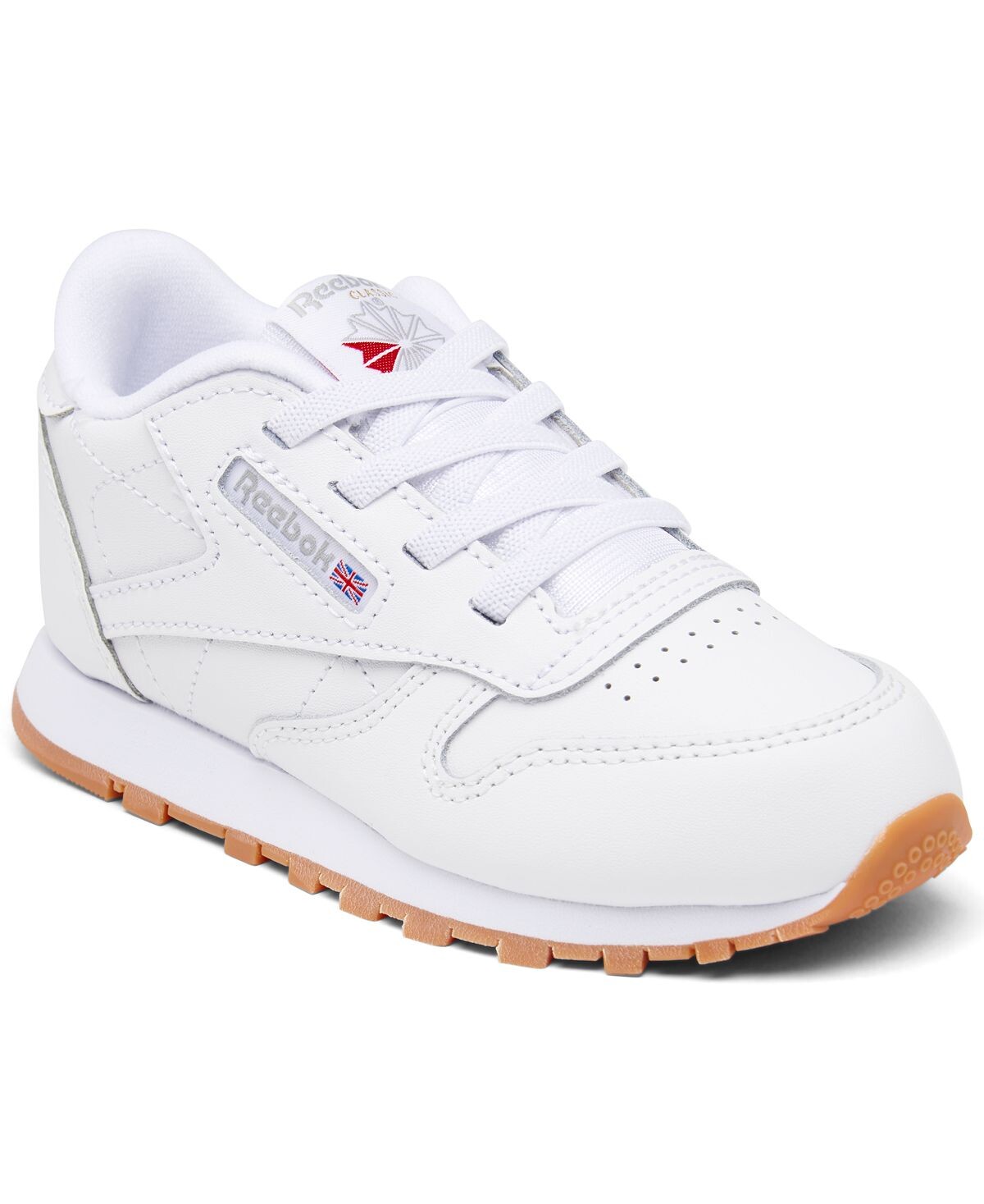 

Классические кожаные повседневные кроссовки Toddler Kids от Finish Line Reebok