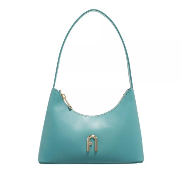 Сумка furla diamante mini shoulder bag Furla, синий наплечная сумка женская furla diamante s коричневый