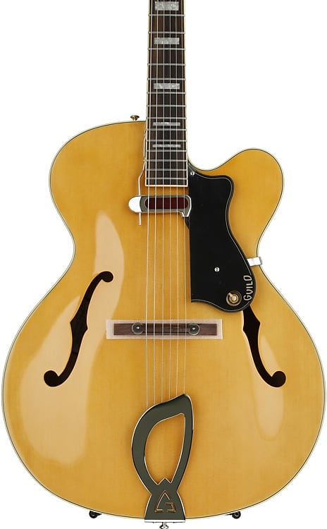 цена Электрогитара Guild Newark Street A-150 Savoy Hollowbody Electric Guitar - Blonde