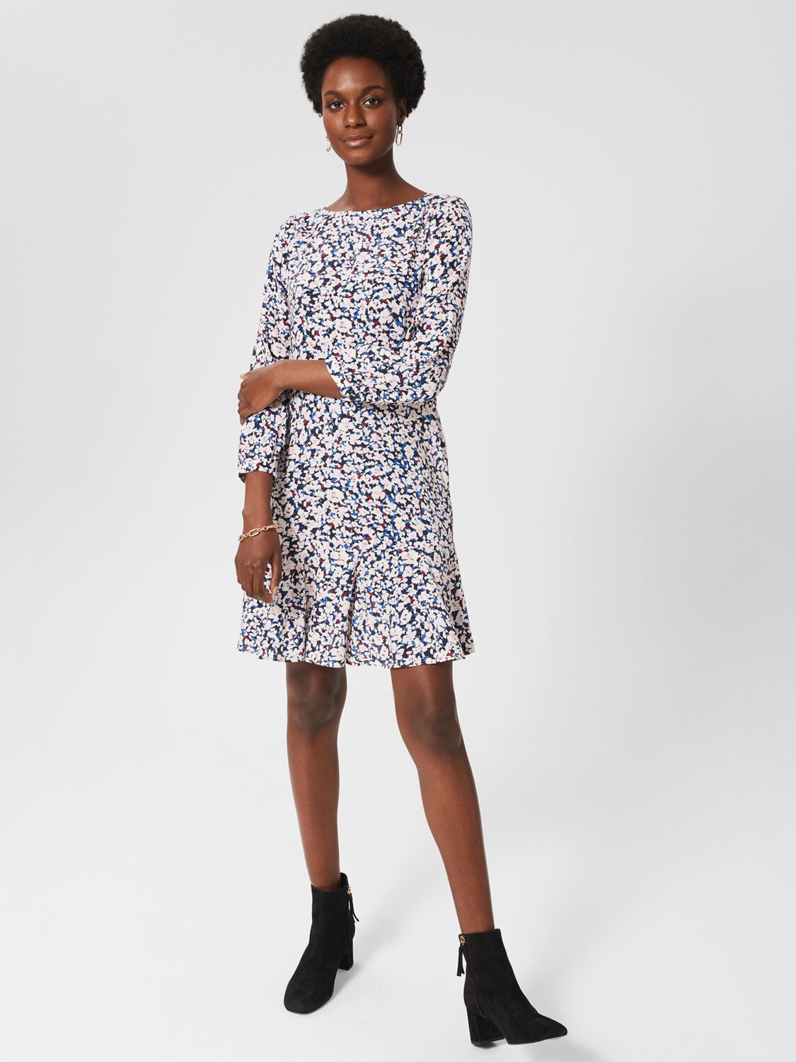 

Мини-платье Hobbs Marta, Многоцветный