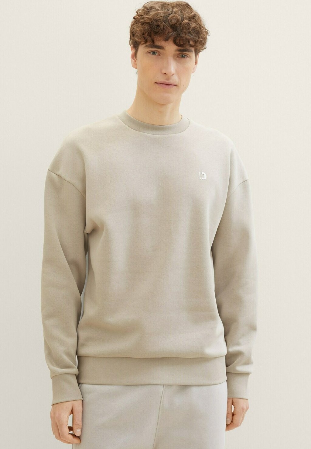 

Свитшот TOM TAILOR DENIM, цвет light dove grey
