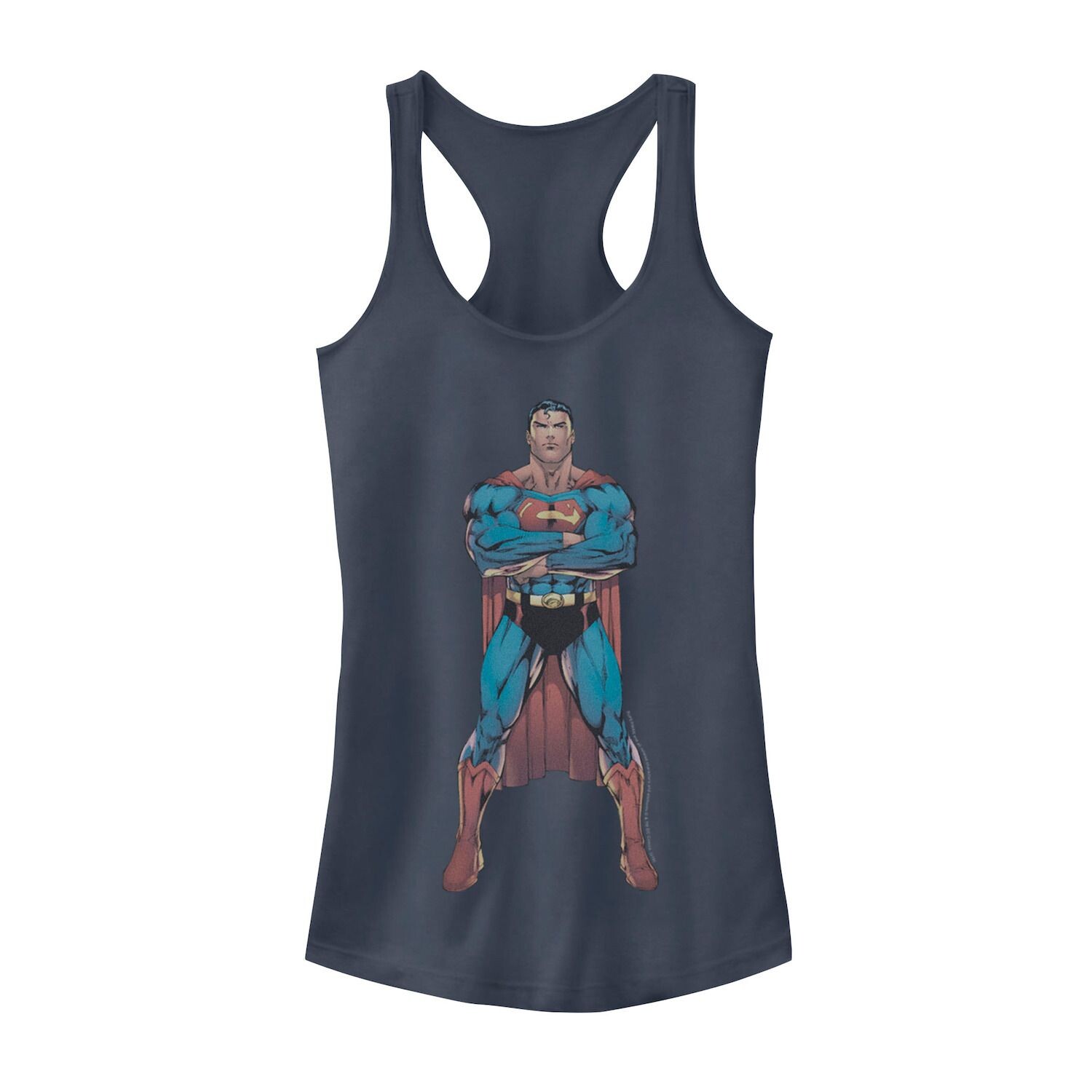

Футболка на бретельках с плакатом и комиксами DC Comics для юниоров Superman Power Stance Licensed Character