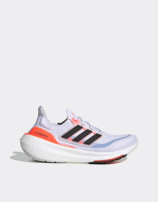 

Бело-оранжевые кроссовки adidas Running Ultraboost Light