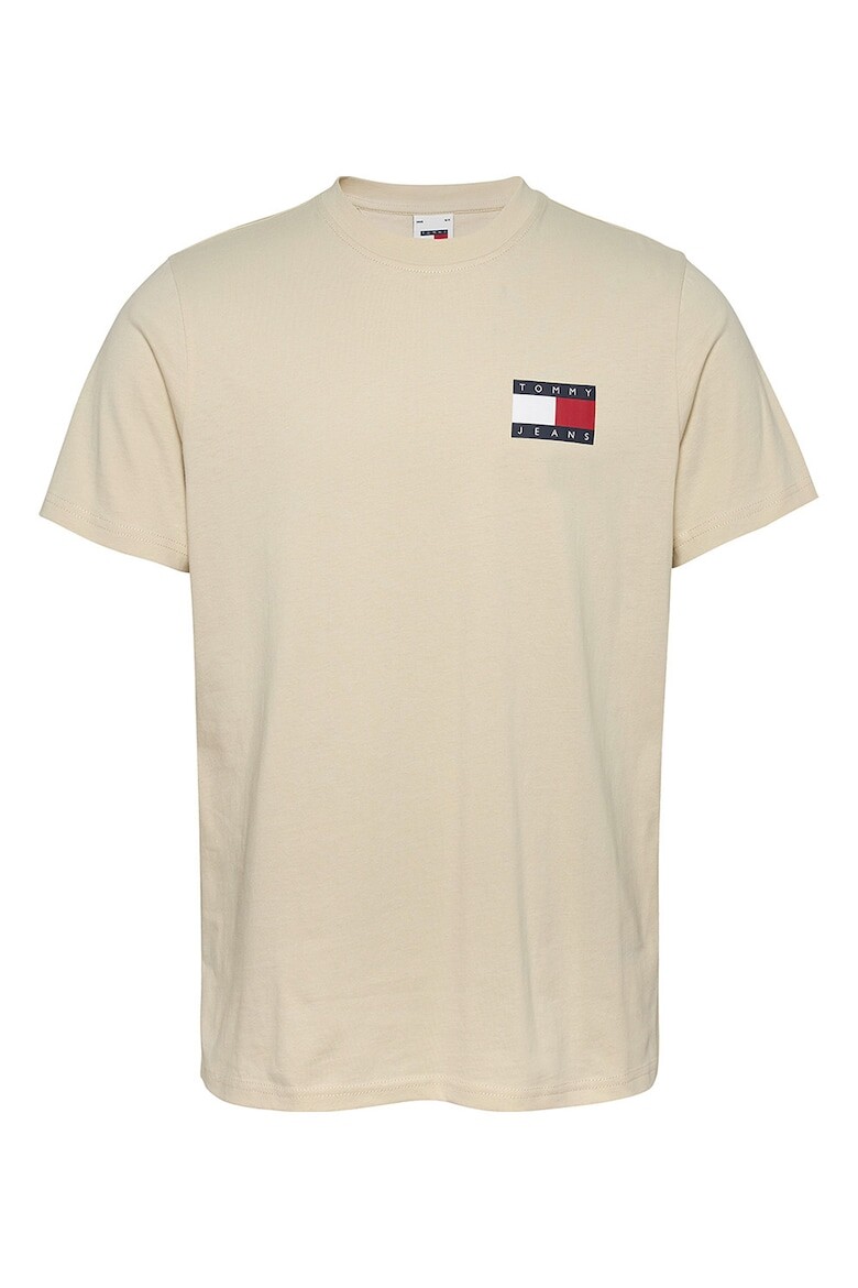 

Футболка с логотипом Tommy Jeans, бежевый