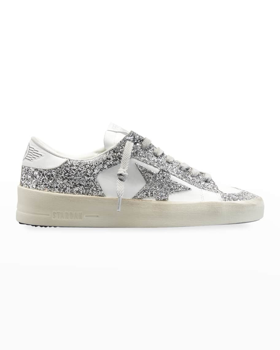 

Низкие кроссовки Stardan с блестками Golden Goose