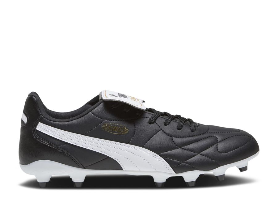 

Кроссовки Puma King Top Fg Ag 'Black White', черный