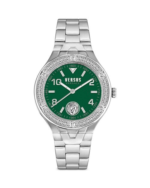 

Часы Vittoria с кристаллами, 38 мм Versus Versace, цвет Green