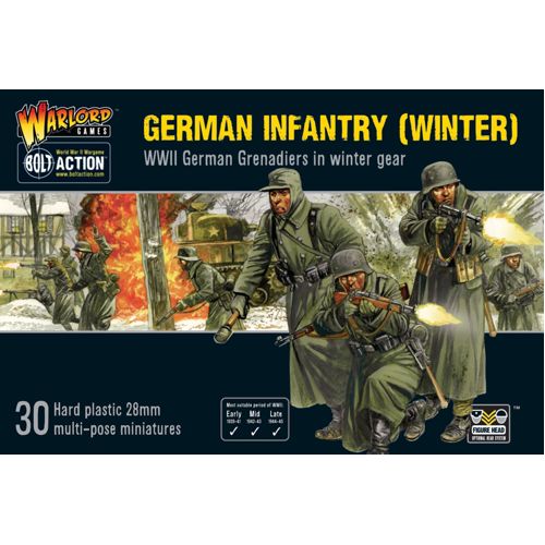 фигурки british infantry regiment warlord games Фигурки Germans Infantry (Winter) Warlord Games