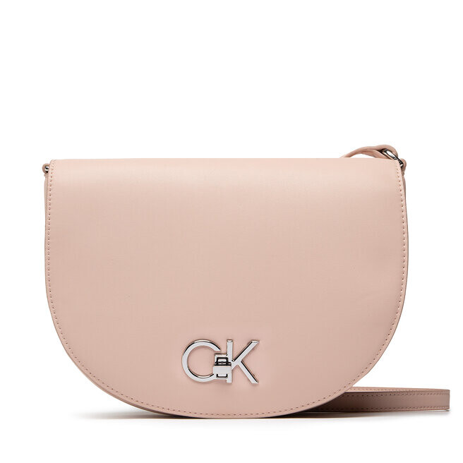 

Сумка Calvin Klein Re-LockSaddle Bag, розовый