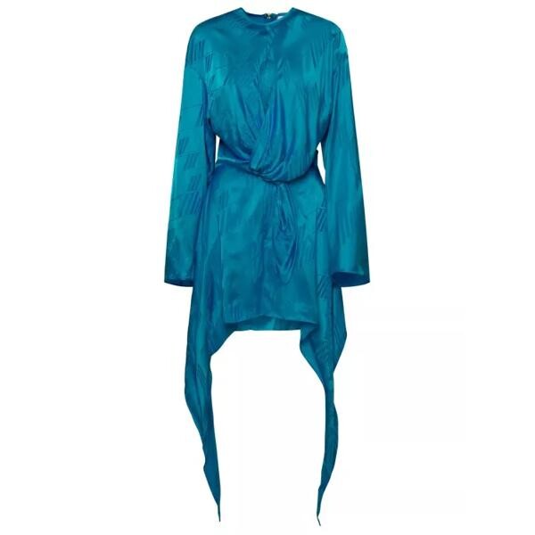 

Платье louie light viscose dress The Attico, синий