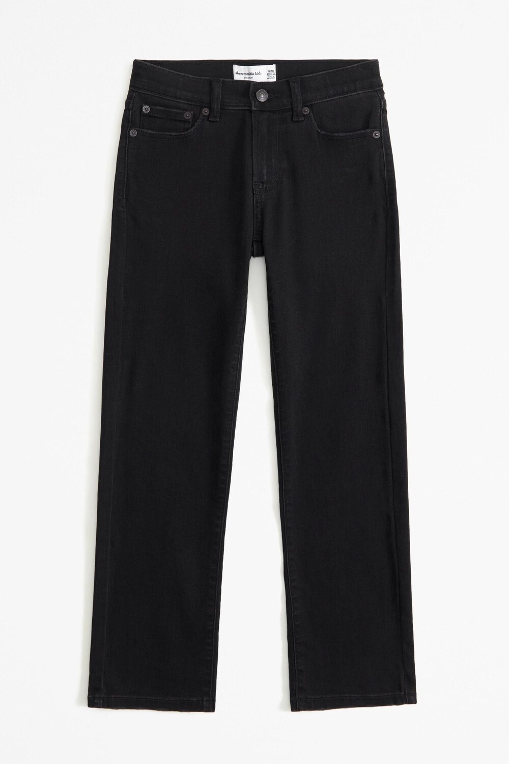 

Прямые штанины джинсы Abercrombie & Fitch, черный