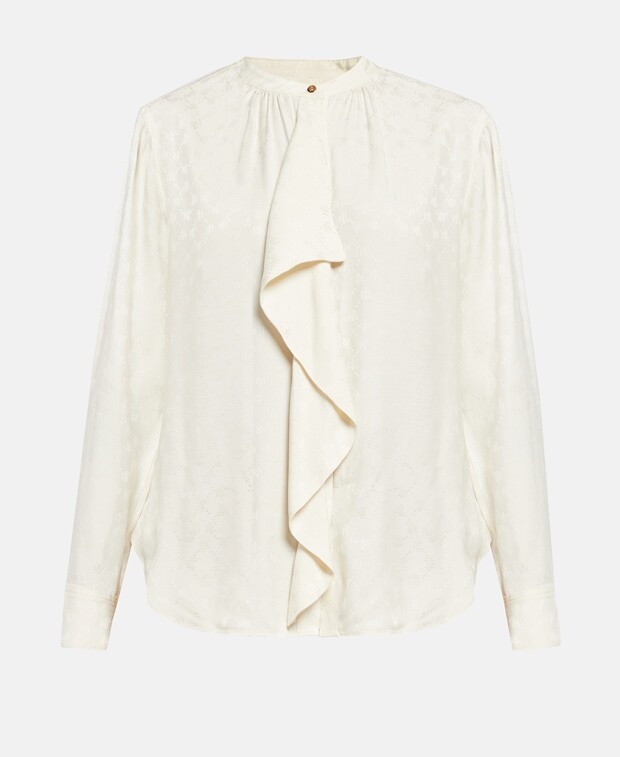 

Элегантная блузка Lauren Ralph Lauren, миндальный