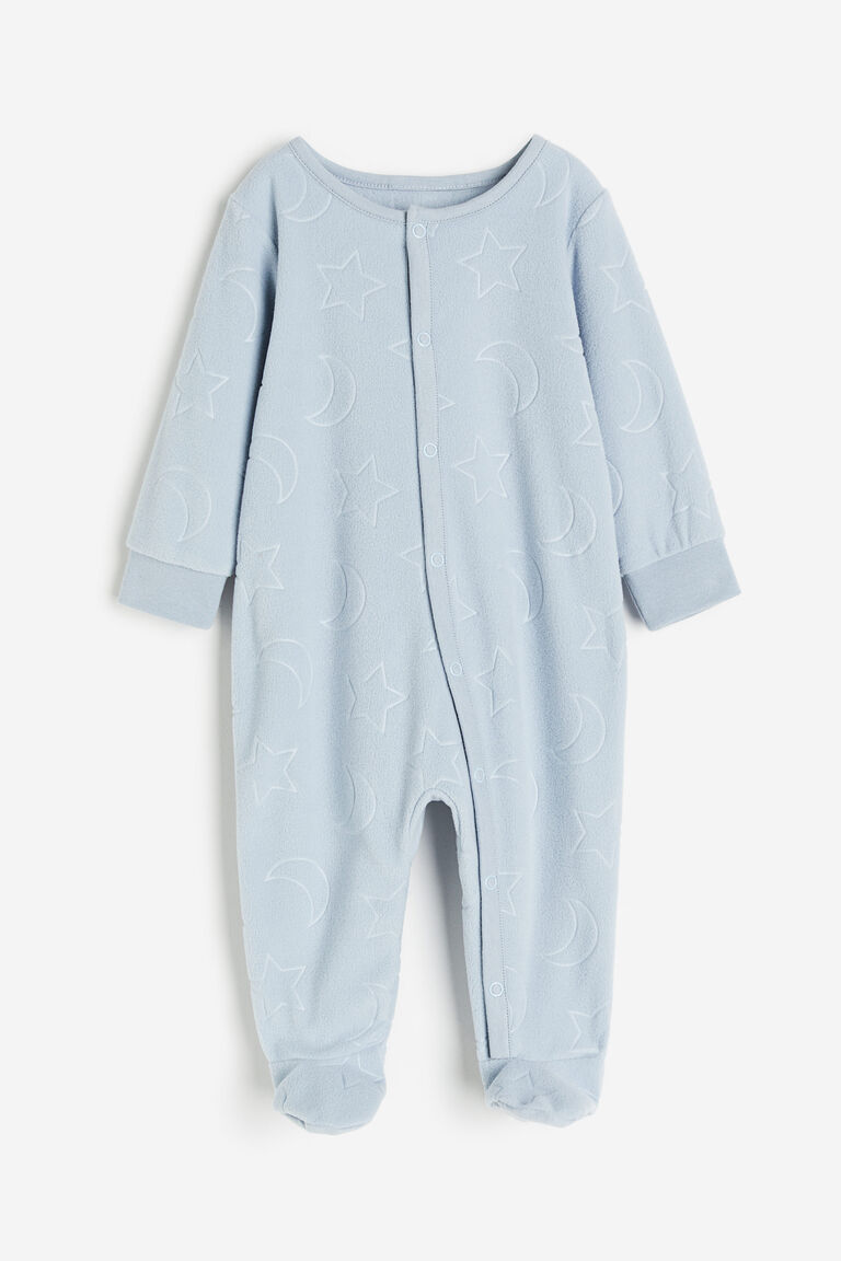 Универсальная пижама из флиса H&M, синий брюки из флиса h