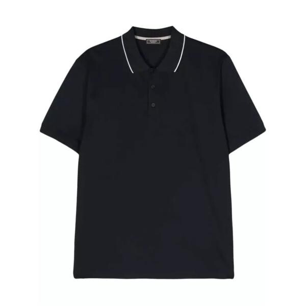 

Футболка cotton polo shirt Peserico, синий