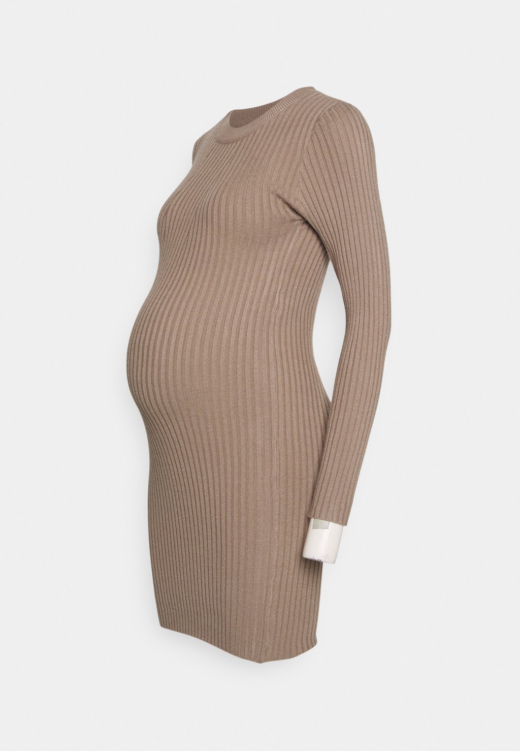 

Трикотажное платье PMCRISTA O NECK KNIT DRESS Pieces Maternity, ископаемый