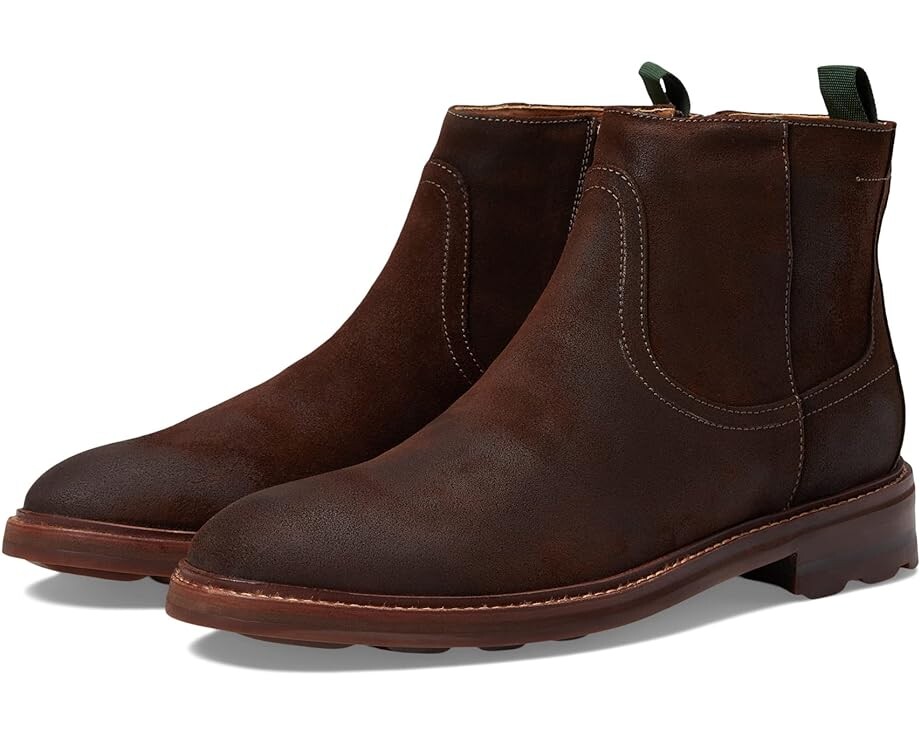 

Ботинки Johnston & Murphy Collection Welch Side Zip Boot, цвет Brown Waxed