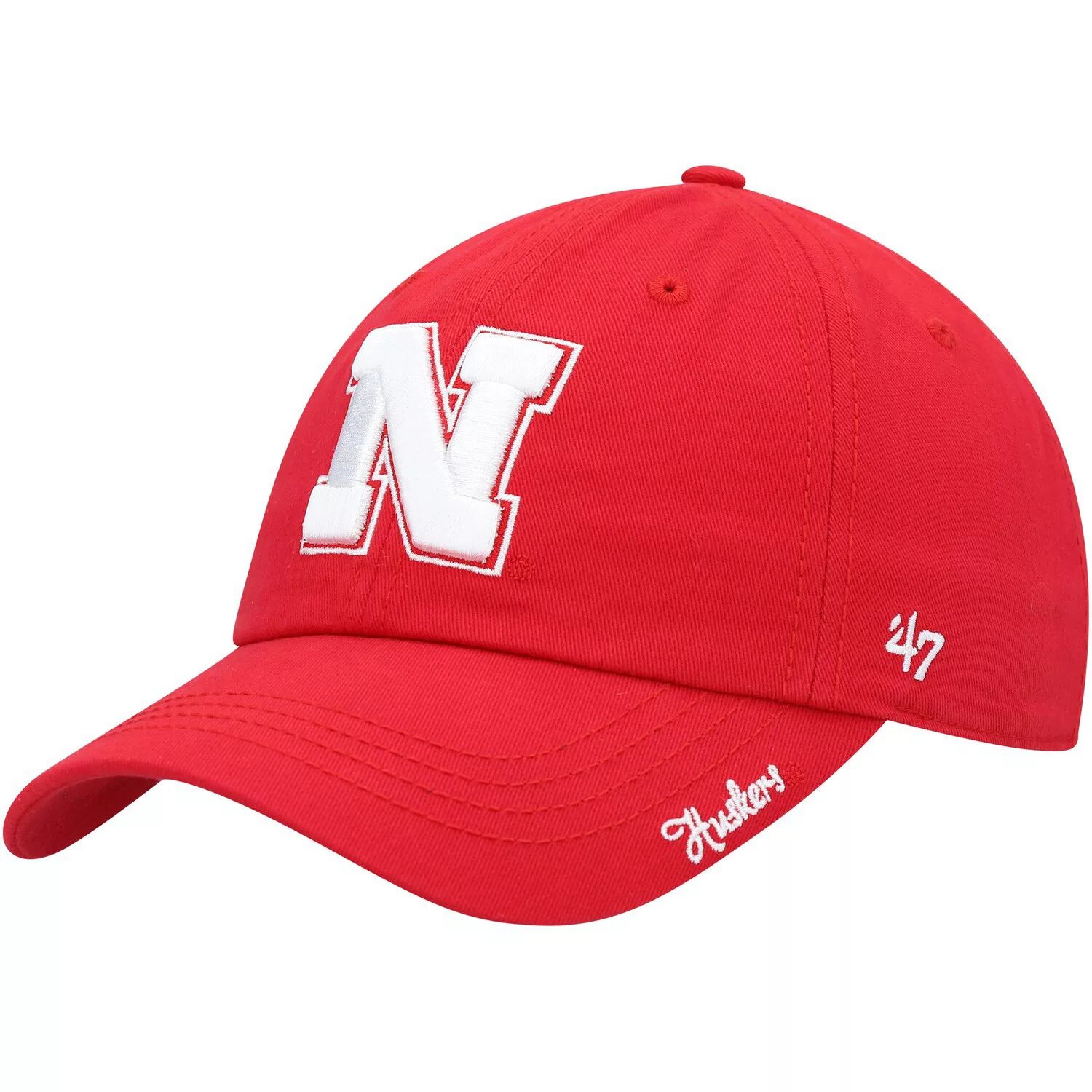 Женская регулируемая шляпа с логотипом Scarlet Nebraska Huskers Miata 2047 года