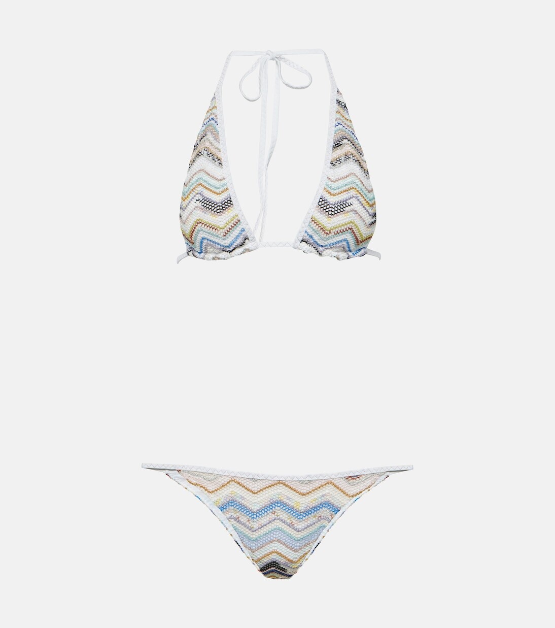 

Зигзагообразное бикини Missoni Mare, мультиколор