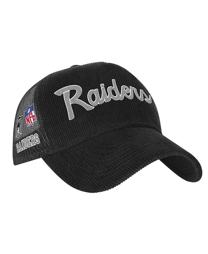 Черная регулируемая кепка Las Vegas Raiders Times Up для больших мальчиков и девочек Mitchell & Ness, черный мужская черная толстовка с короткими рукавами las vegas raiders postgame mitchell