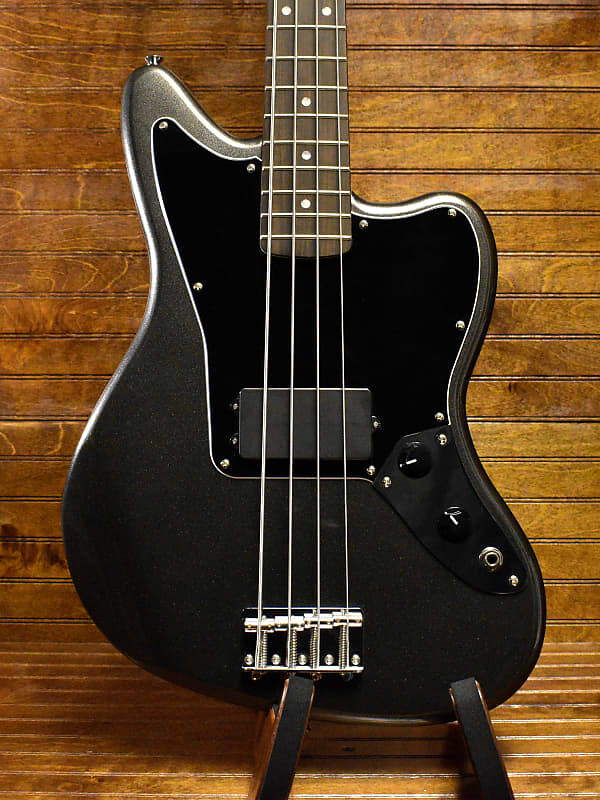 

Басс гитара Squier Affinity Jaguar Bass H, Charcoal Frost Metallic