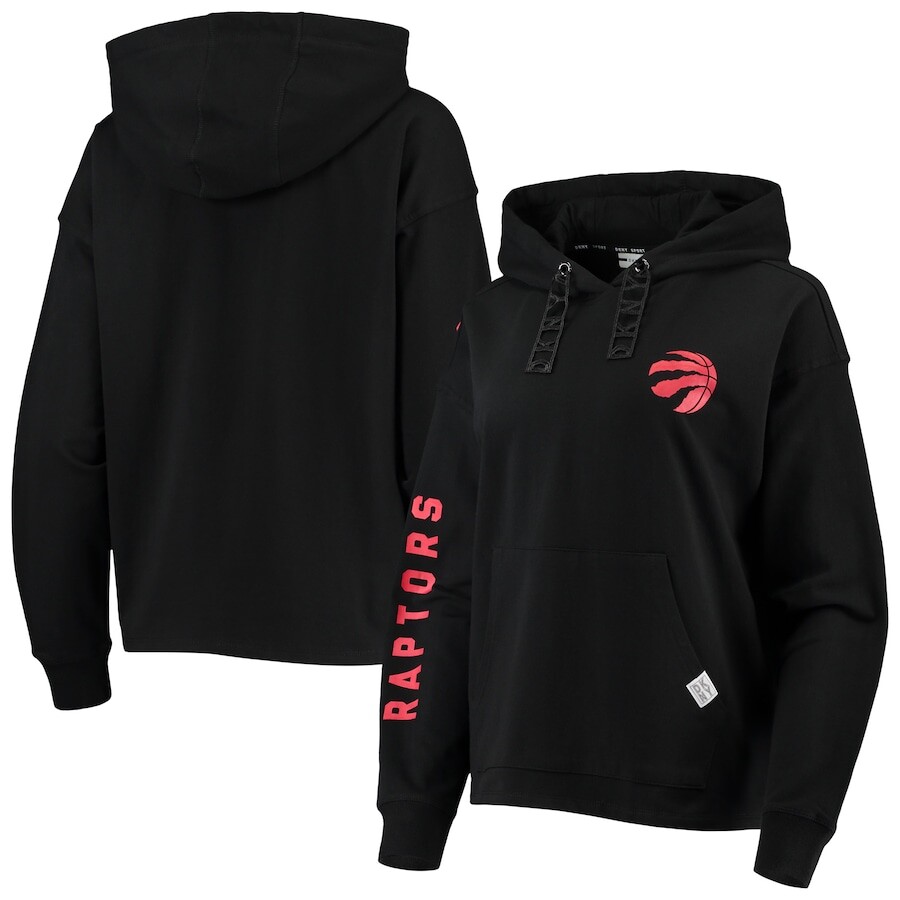 

Пуловер с капюшоном DKNY Sport Toronto Raptors, черный