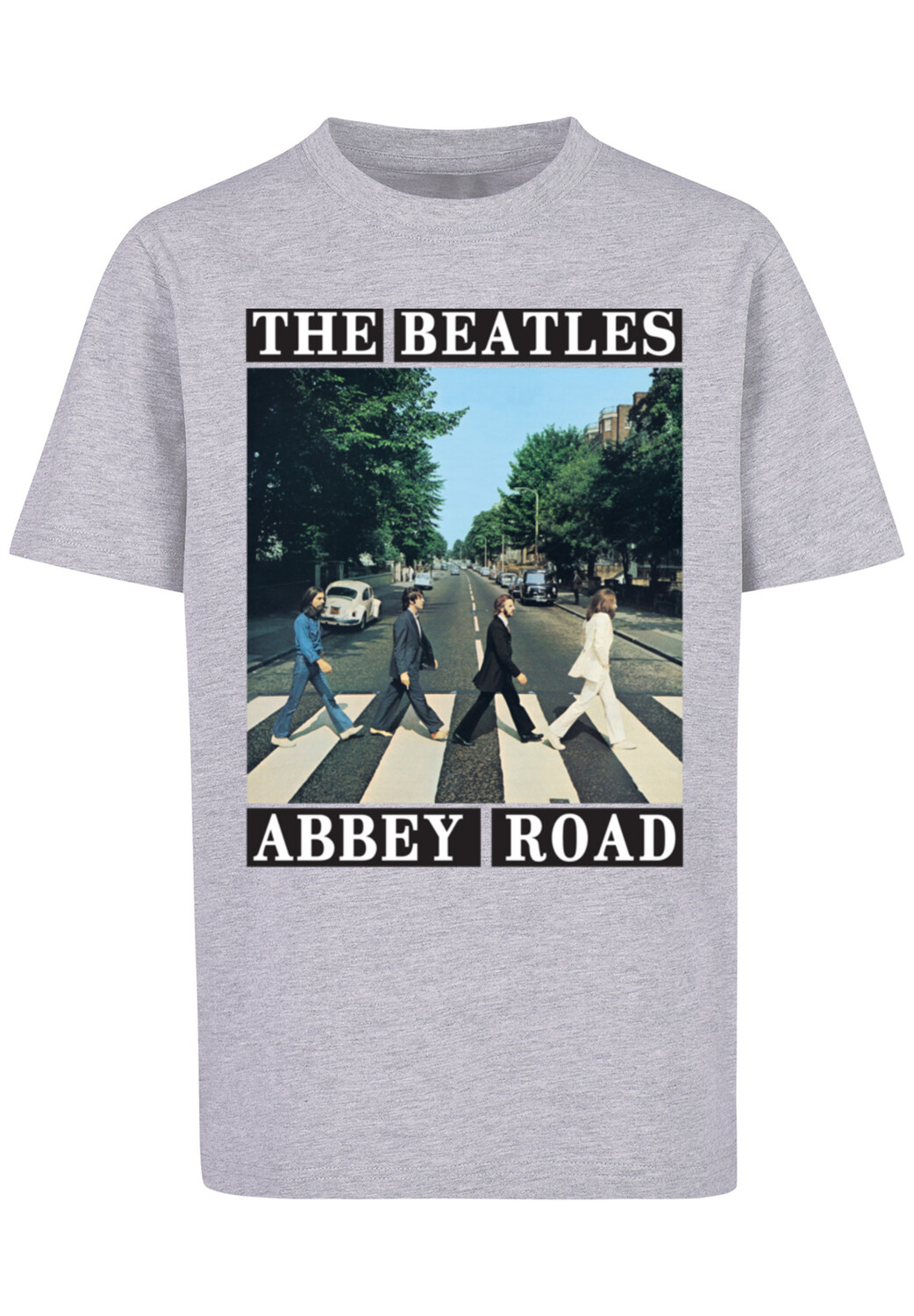 

Футболка F4NT4STIC The Beatles Band Abbey Road, цвет grau meliert