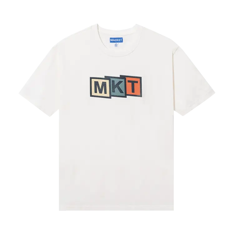 

Футболка Market Fold 'Parchment', кремовый, Бежевый