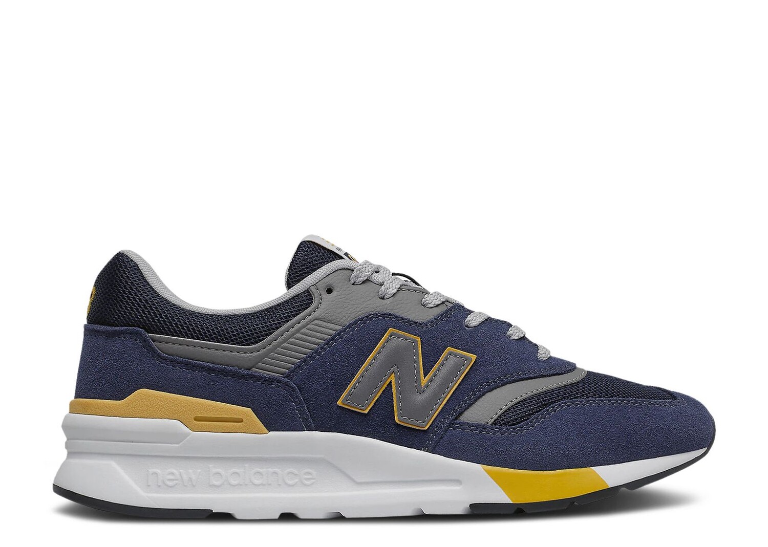

Кроссовки New Balance 997H 'Black Varsity Gold', синий