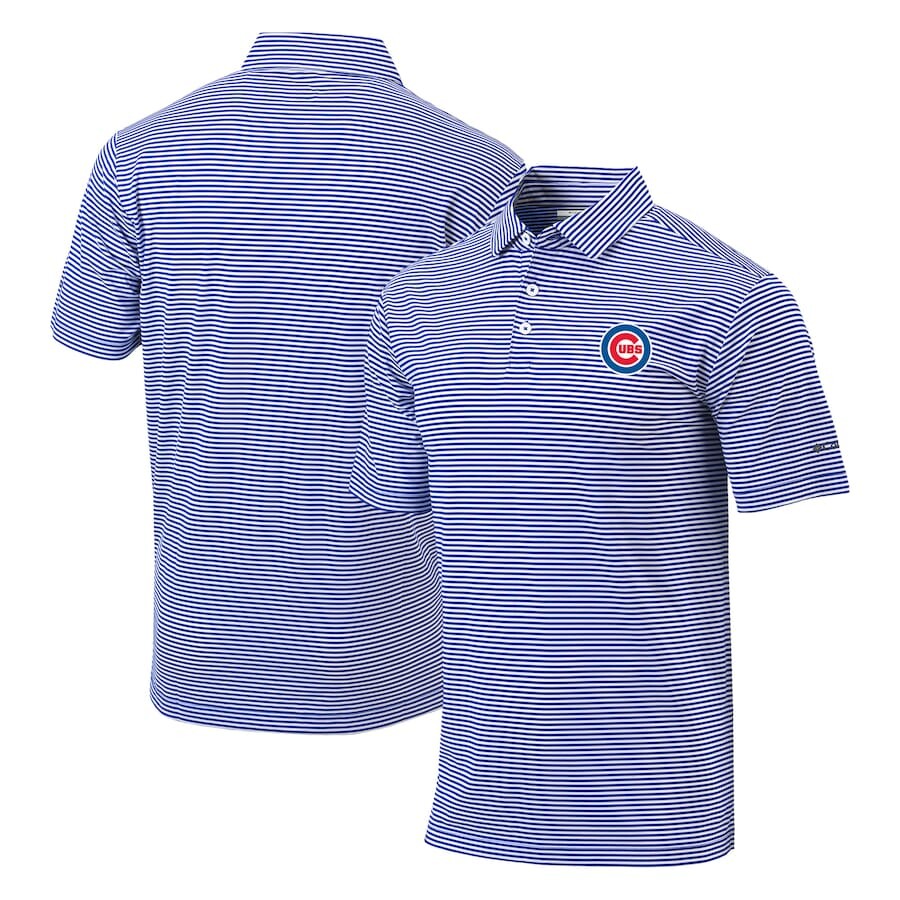 

Поло с коротким рукавом Columbia Chicago Cubs, роял