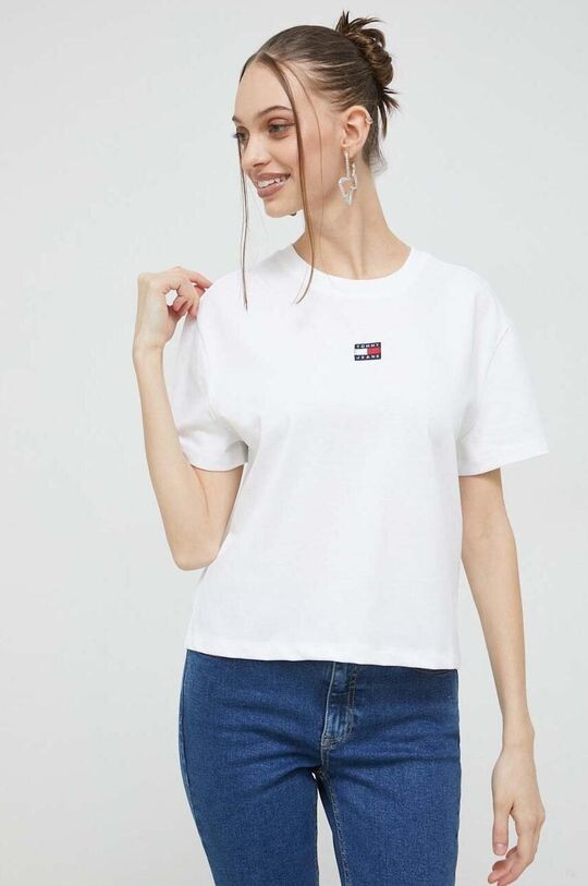 

Футболка Томми Джинс Tommy Jeans, белый