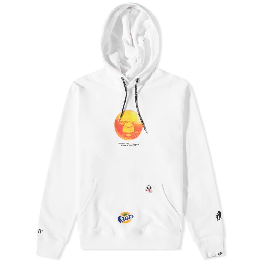 

Толстовка Fanta Bowl AAPE by A Bathing Ape, белый