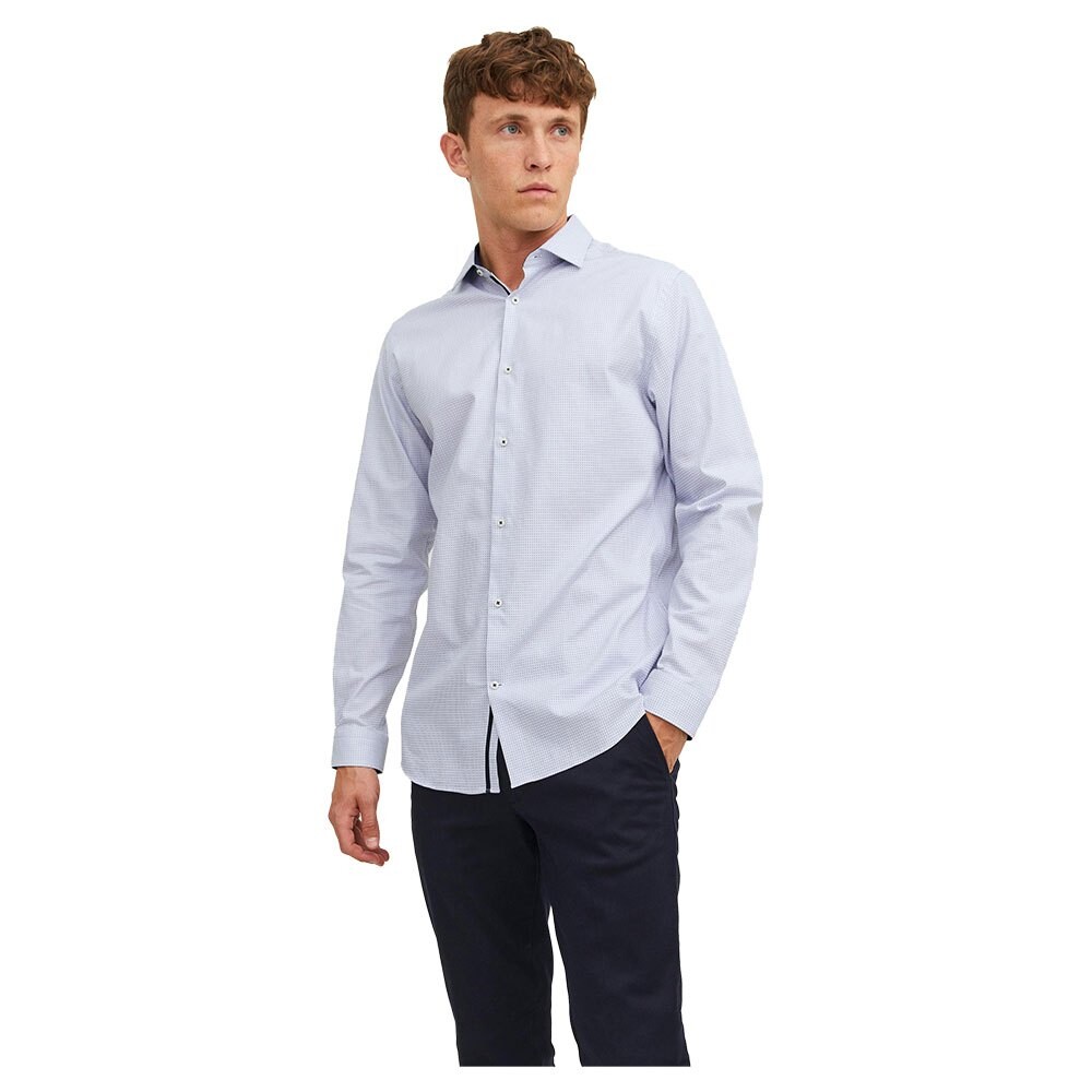 

Рубашка с длинным рукавом Jack & Jones Blaparker Detail, белый