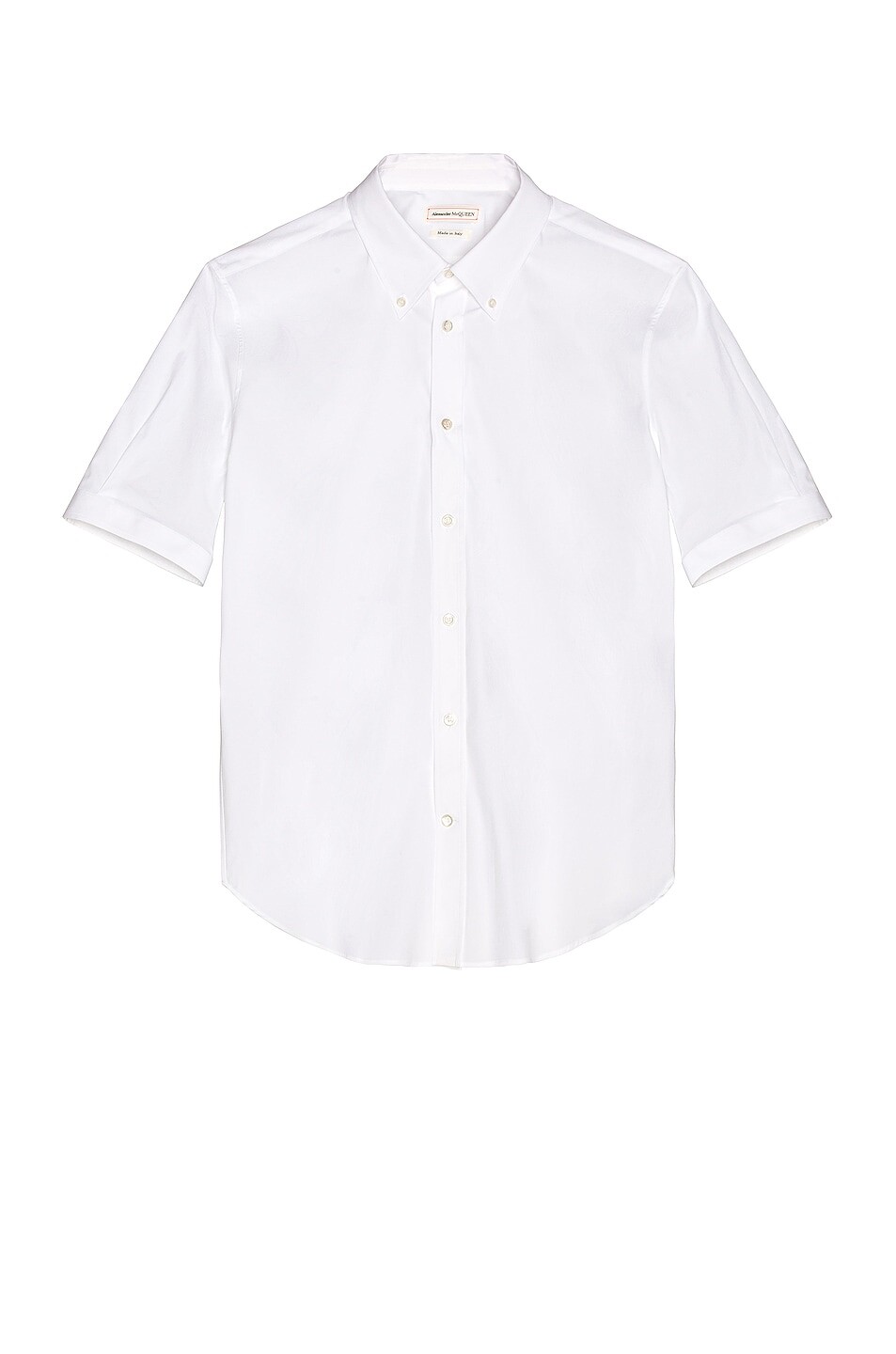 

Рубашка Alexander Mcqueen Short Sleeve, белый