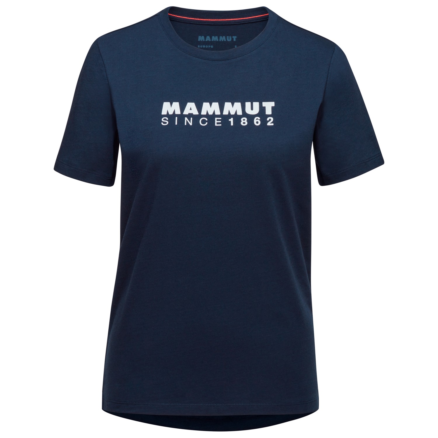 Функциональная рубашка Mammut Women's Core T Shirt Logo, цвет Marine