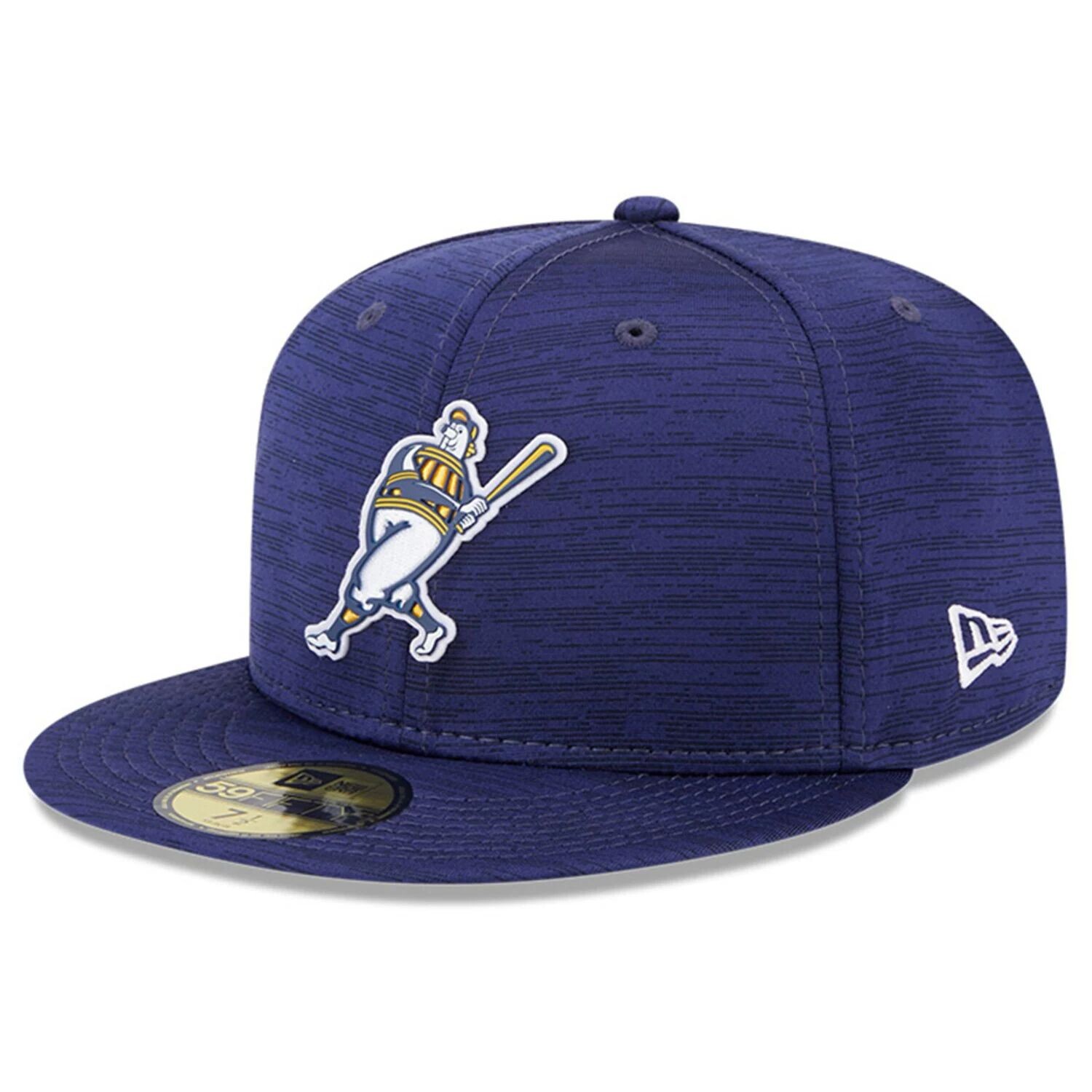 

Мужская облегающая шляпа New Era Navy Milwaukee Brewers 2023 Clubhouse 59FIFTY