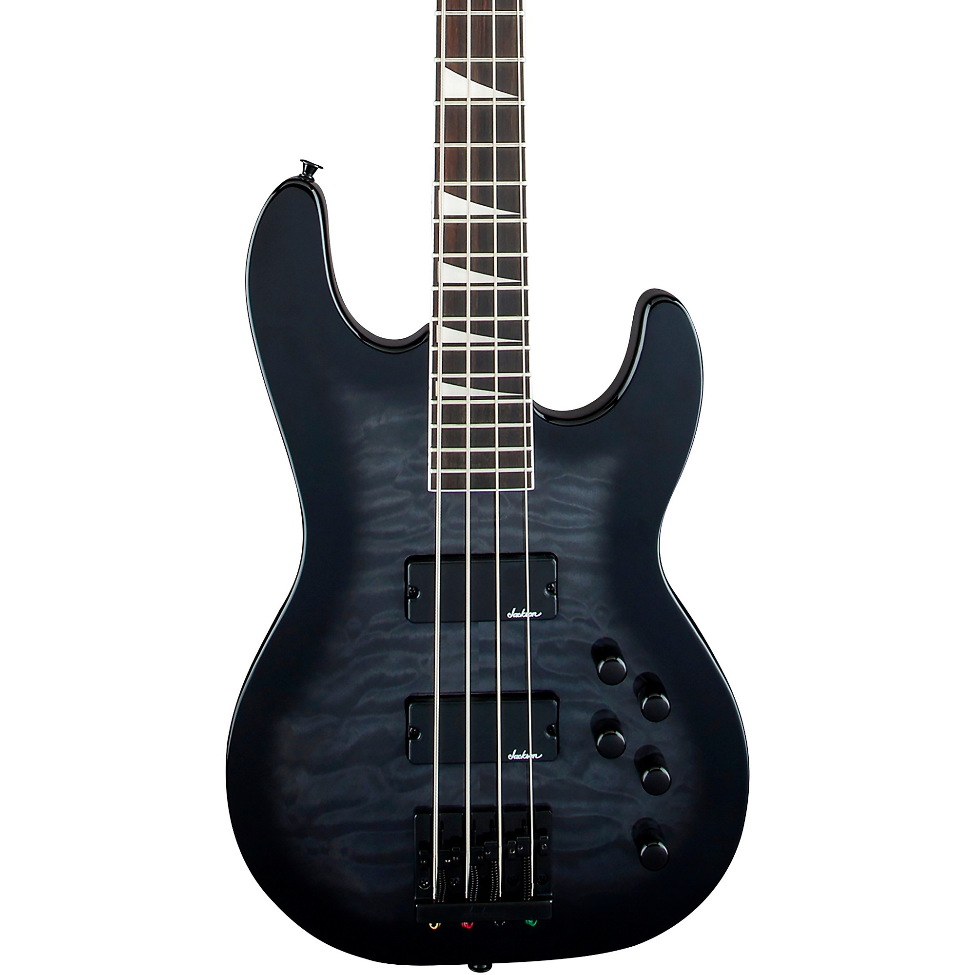 цена Концертный бас-гитара Jackson JS Series JS3Q Transparent Black Burst