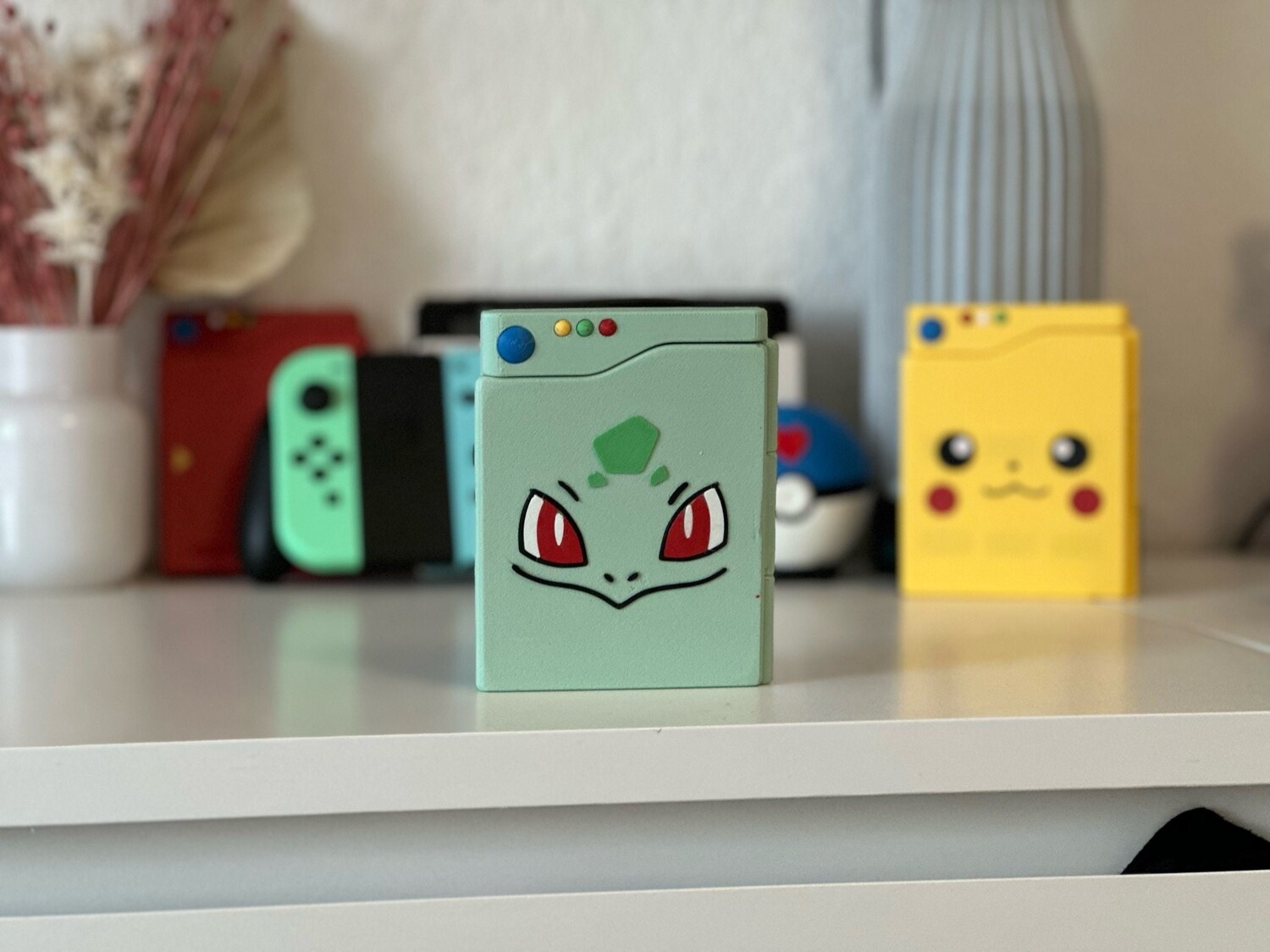 

Pokedex Bisassam Pokemon Nintendo Switch игры держатель игровой коробки для игр чехол POKEBALL