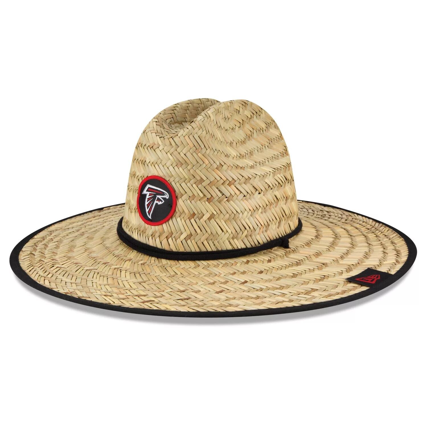 

Мужская официальная соломенная кепка спасателя New Era Natural Atlanta Falcons, тренировочный лагерь НФЛ