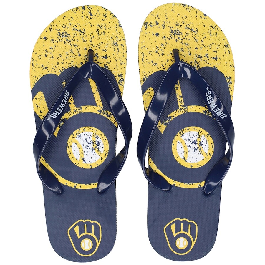 

Шлепанцы FOCO Milwaukee Brewers