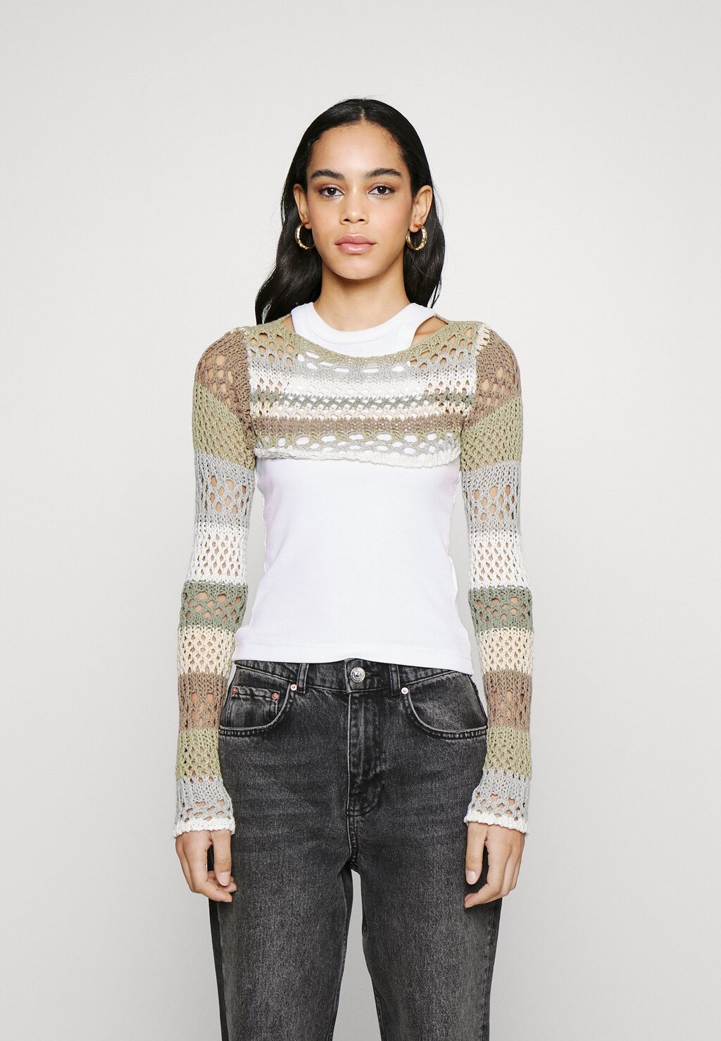 

Свитер В ПОЛОСКУ BDG Urban Outfitters, мульти