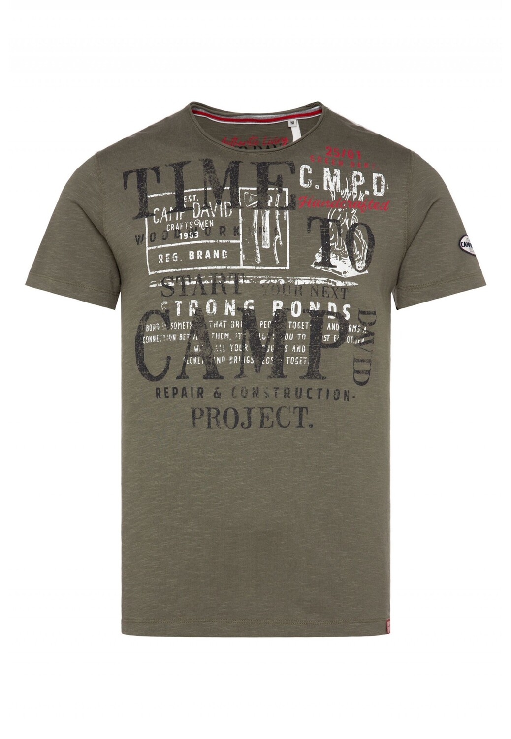 

Футболка CAMP DAVID The Craftsmen', зеленый