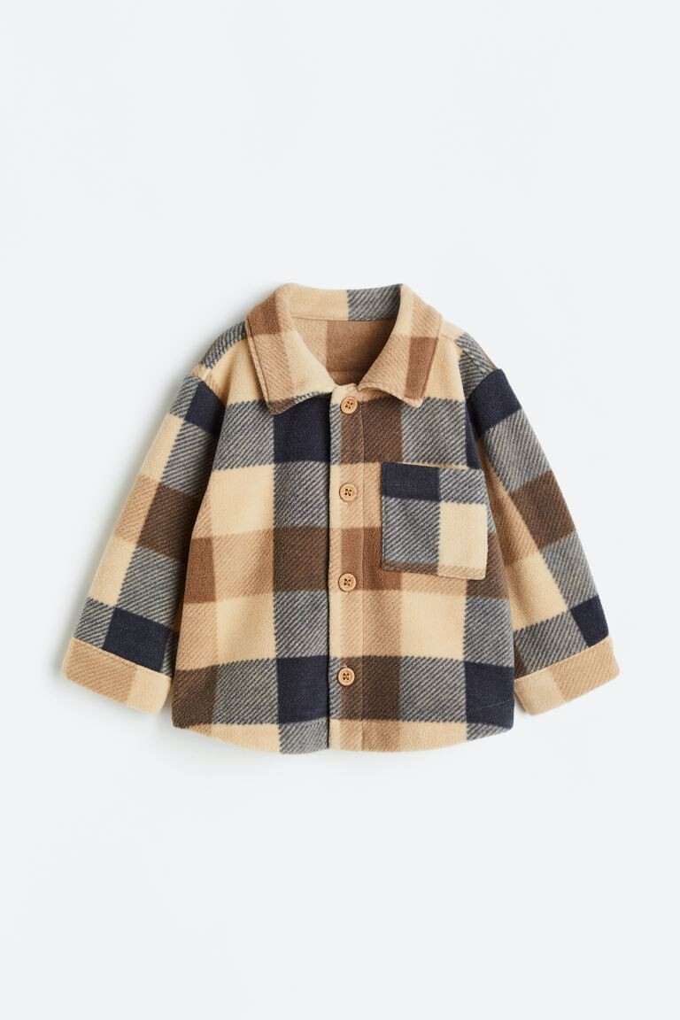 

Флисовая куртка-рубашка H&M