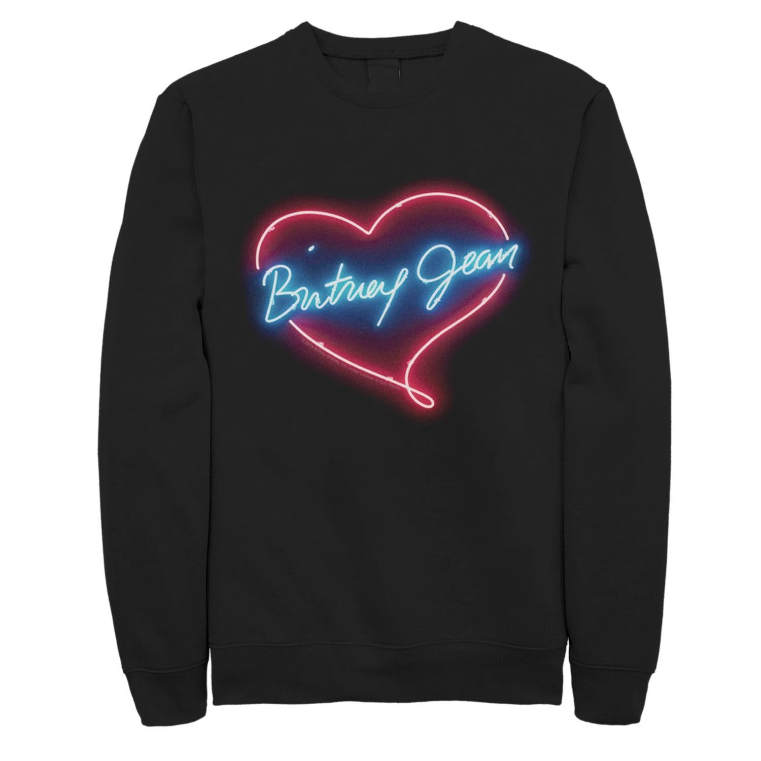 

Мужской свитшот с контуром сердца Britney Spears Britney Jean Licensed Character