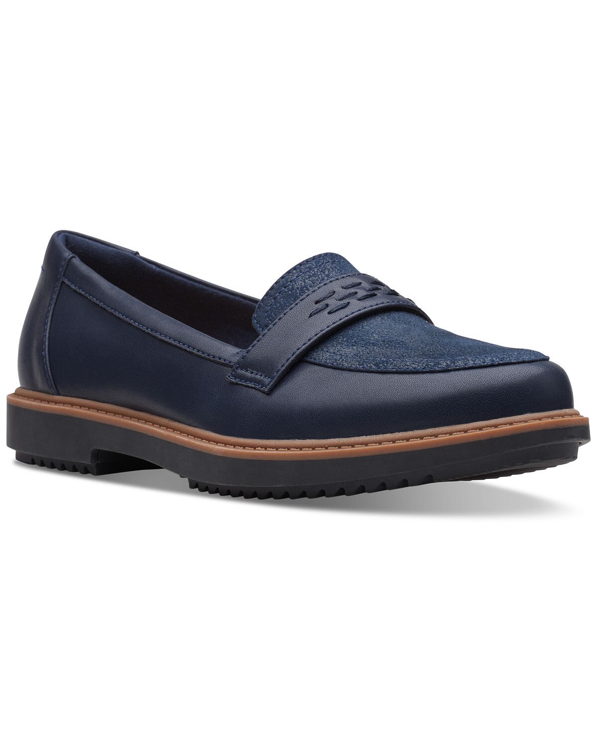 

Женские лоферы без шнуровки Raisie Jump Clarks