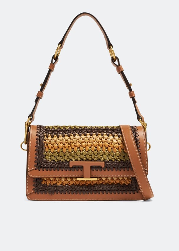 

Сумка через плечо Tod'S T Timeless Mini, коричневый